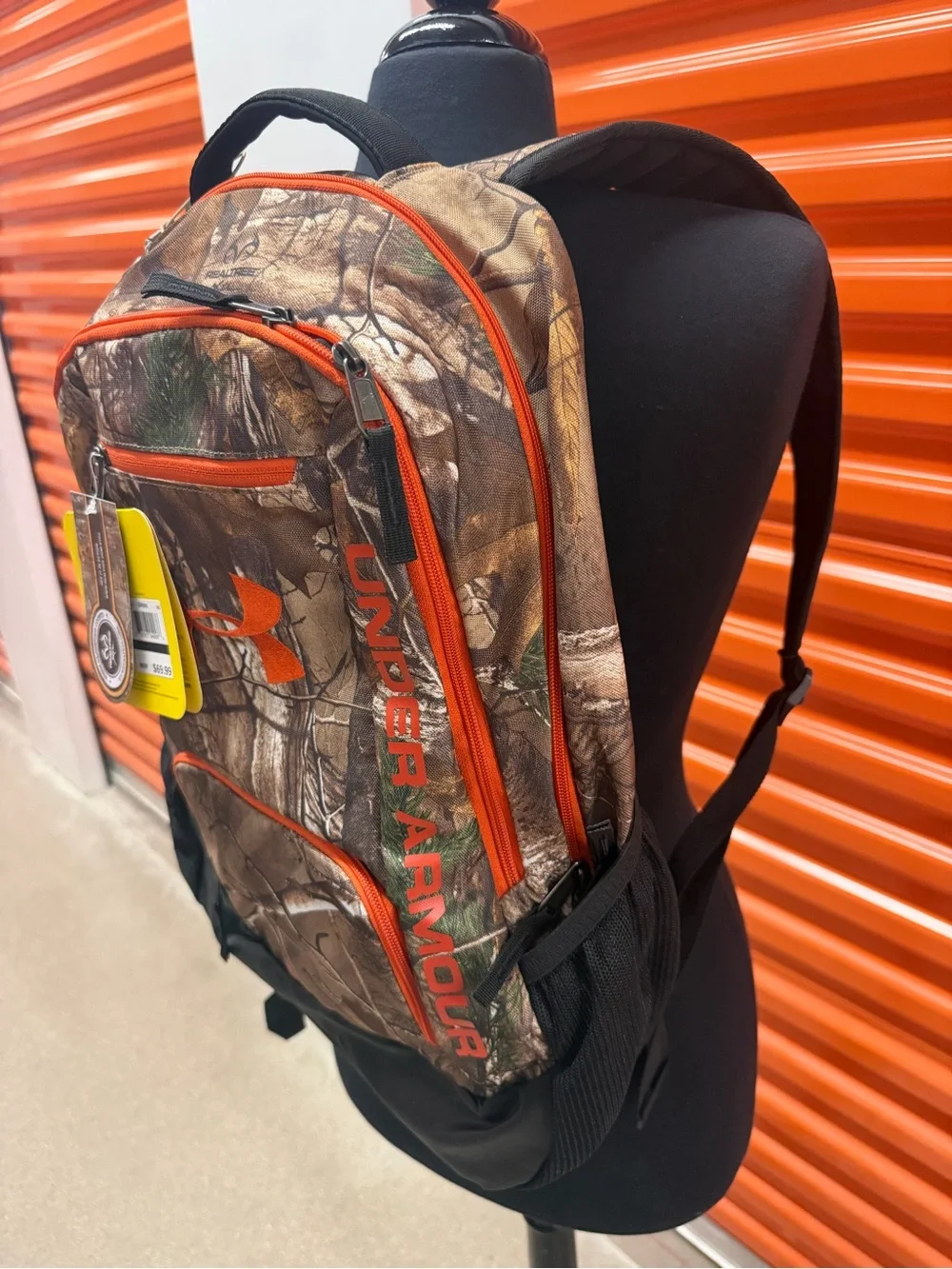 NWT Under Armour Unisex Camo Hustle Backpack